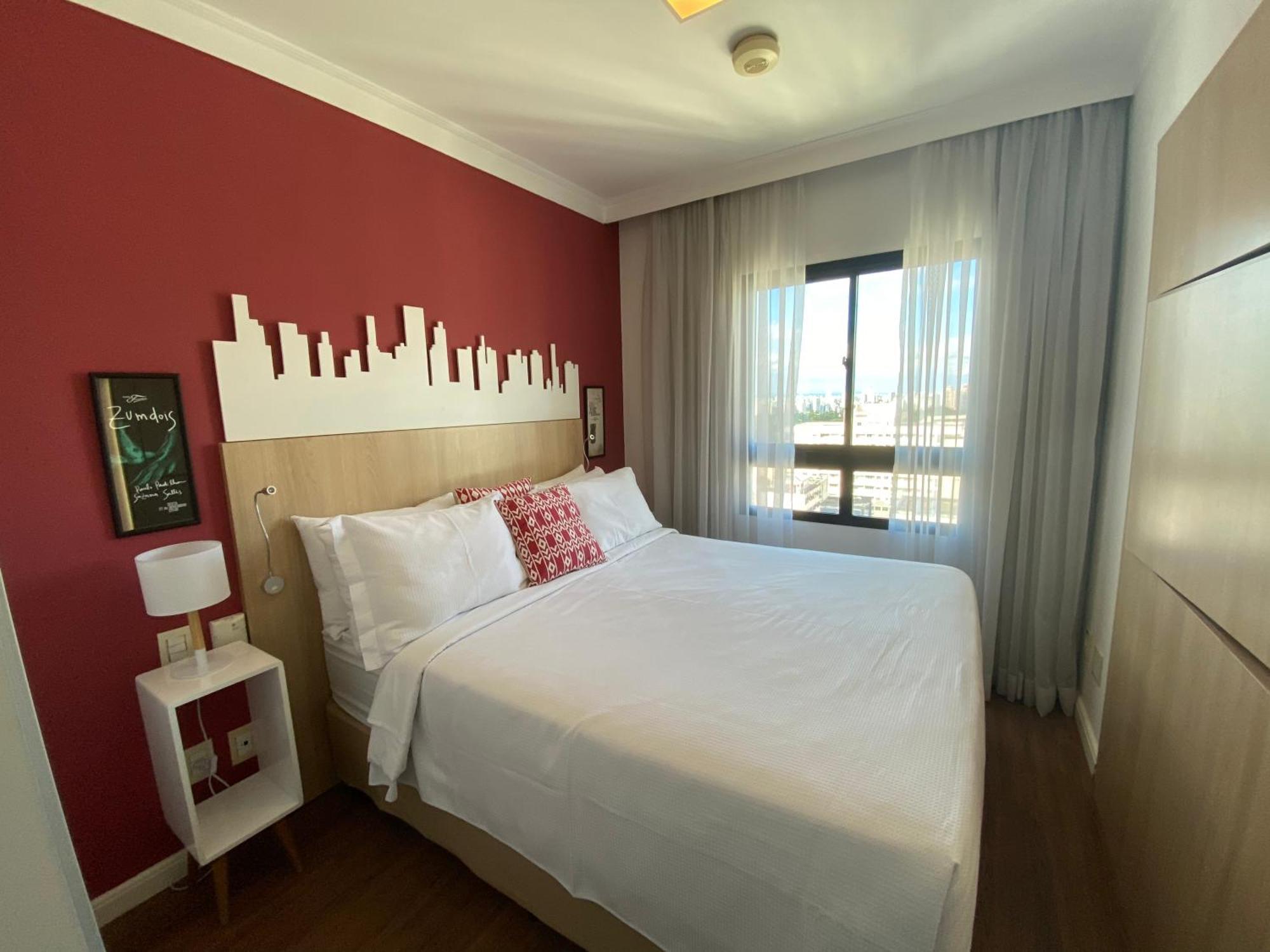 Apartamento Comfort Flat Pinheiros Em 4,5 Estrelas *
